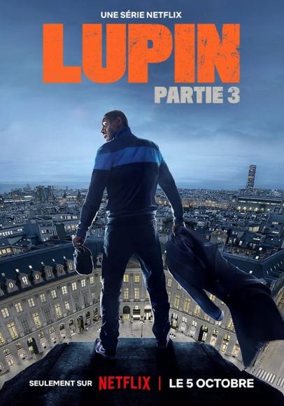 Affiche Lupin série Netflix